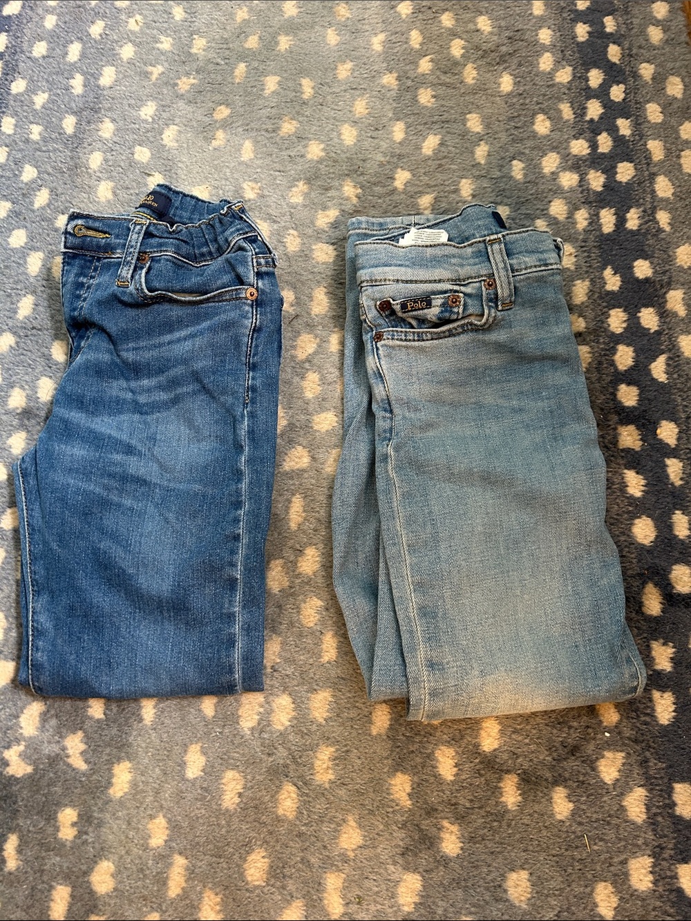 Polo Ralph Lauren Boys’ 8 Denim Jeans Lot of 2